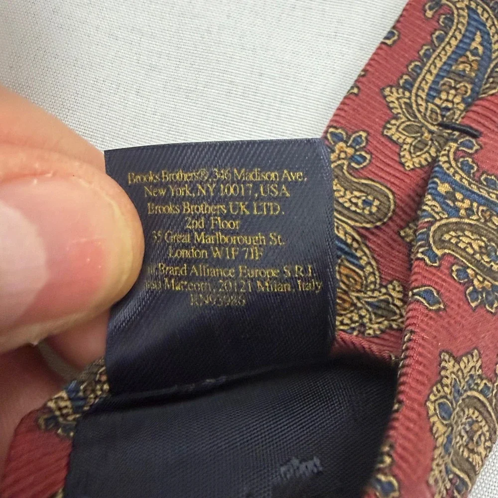 Brooks Brothers Tie Mens 61